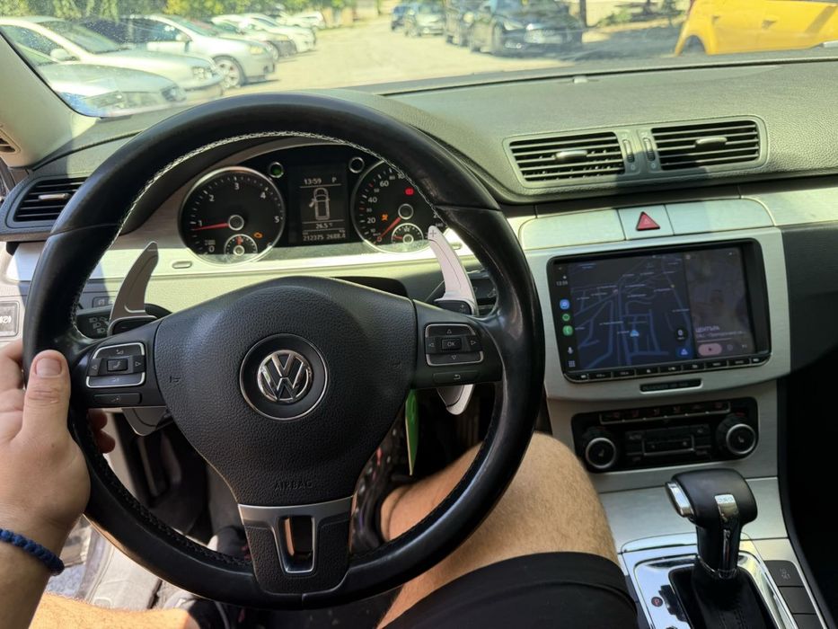 Мултимедия за VW  9 Inch, Android 15.0, 4GB RAM / 64GB ROM, Carplay/Android Auto, Mirror Link.