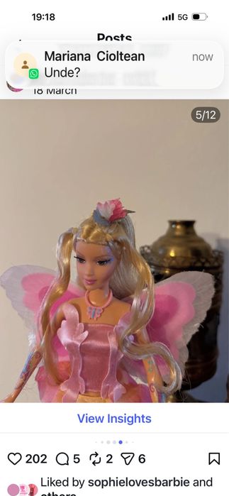 Barbie Elina Fairytopia Light Up Wings