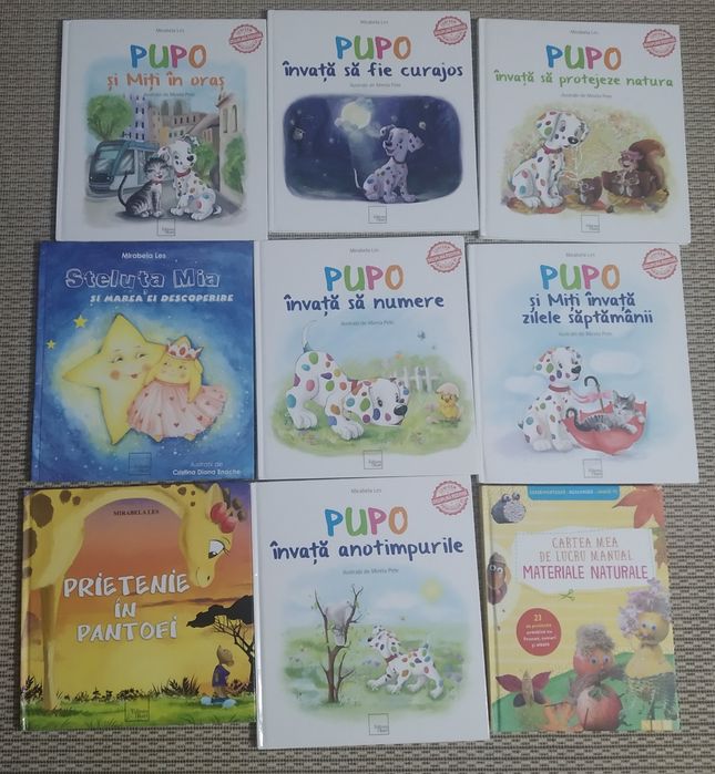 Carti colecția Pupo Mirabela Les