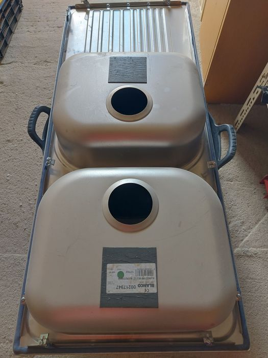 Немска мивка Бланко с две корита.