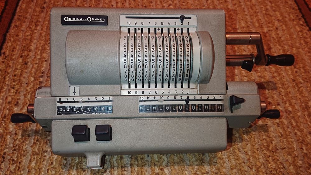 Original-Odhner винтидж ръчен калкулатор