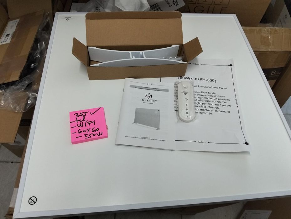 Panouri radiante diferite marimi