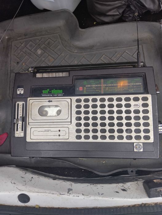 Radiocasetofon vef sigma 206