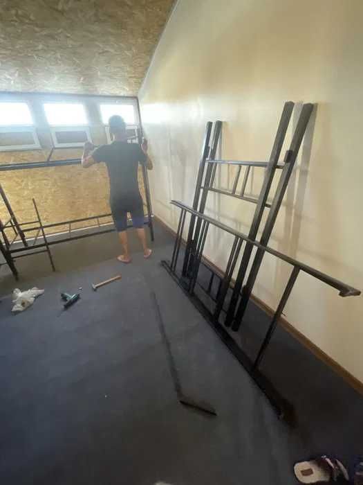 Двухярусная кроват из железа лофт кроват Loft krovatlar j9