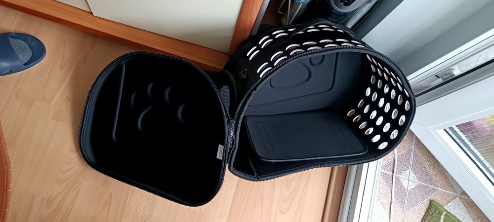 Geanta cușcă transport pisici sau căței