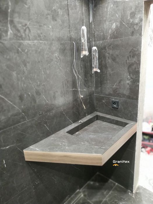 Раковина из керамагранита от Granitex