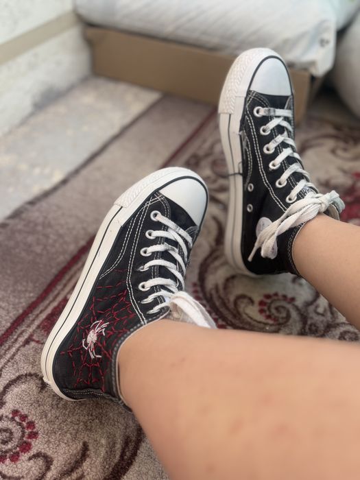 КЕДЫ CONVERSE (ручная вышивка)