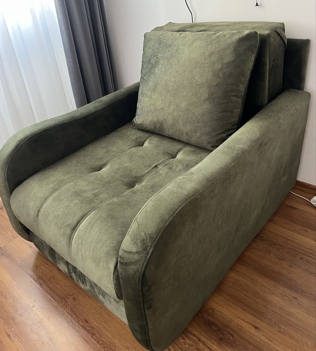 Fotoliu pat cu lada de depozitare