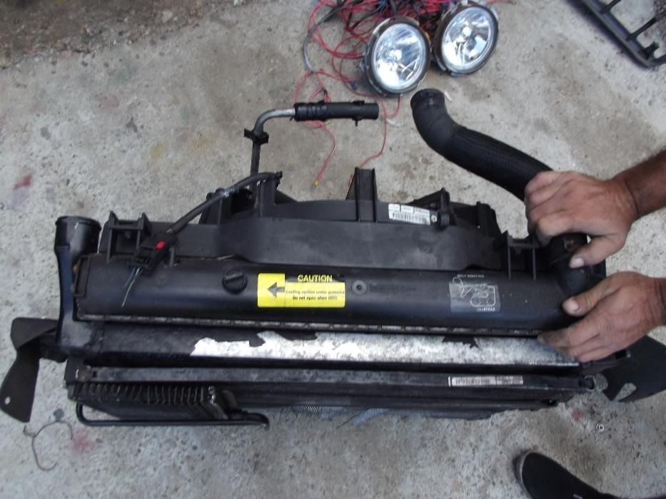 Radiator Jeep Cherokee 2.7 apa intercooler racire electroventilator