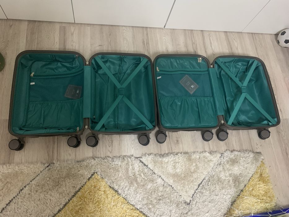 Trolere cabina 55/39/22 Ella Icon + troler cala Wizz, Ryanair