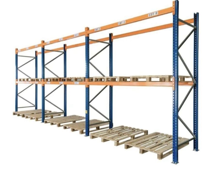 Rafturi metalice profesionale Reglabile cu polițe zincate 626x120