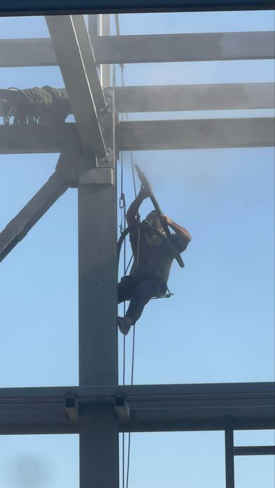 Пескоструйный очистка