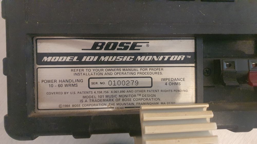 Bose 101 boxe(monitoare) si tweetere