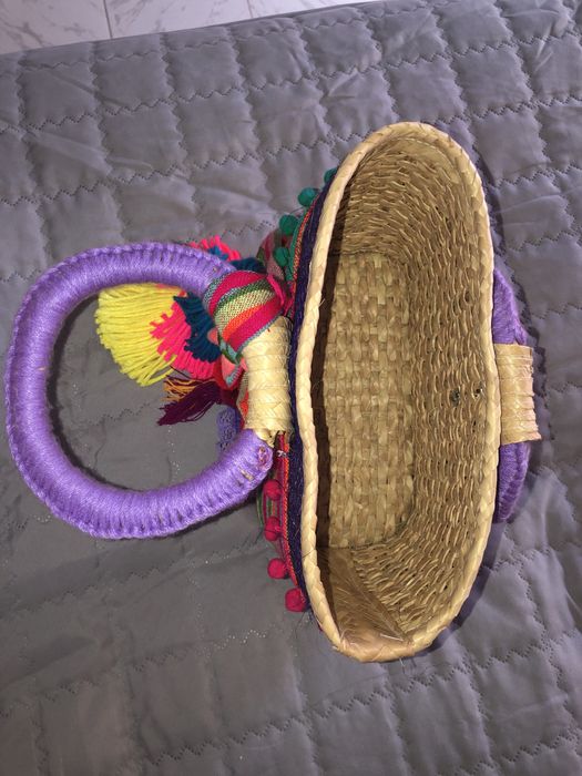 Дамска плетена чанта-мексиканска