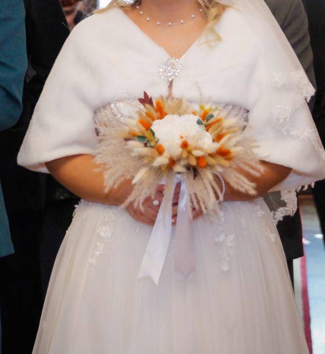 Rochie de mireasa cappuccino