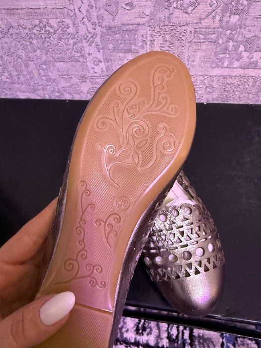 Новые кожаные балетки 36-37 размеры (Турция)