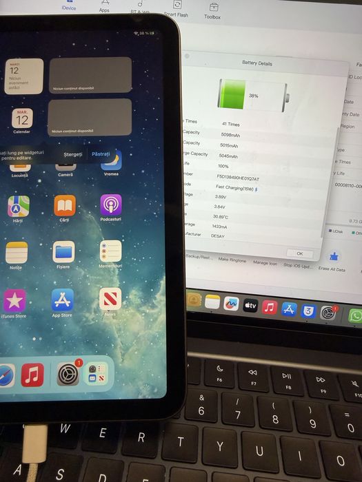 Ipad mini 6th 100% baterie