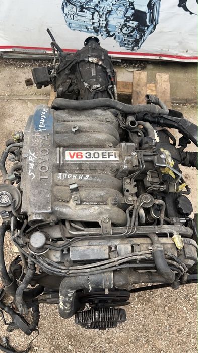 Двигатель акпп Toyota 4runner 3VZ. 3.0 литра