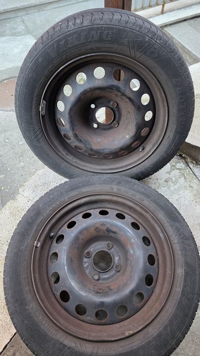 2 anvelope vara Viking 205/55 R16 + 2 jante R16 4 x 108