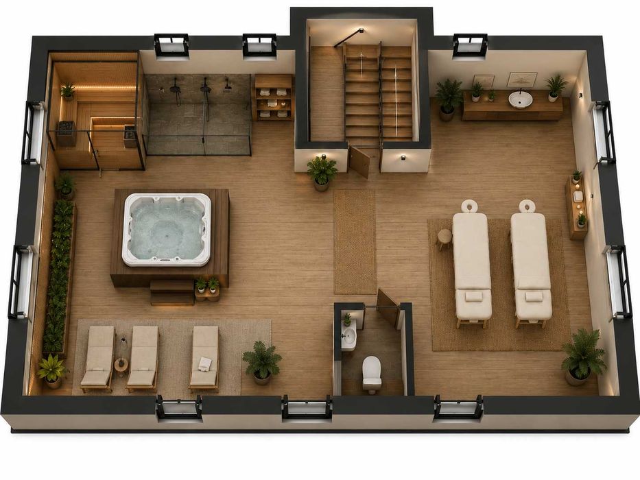 CASA Individuala Superba 320 mp-Mansardă SPA-Demisol Crama-7-9 km de centrul CJ--POSIBILITATE DE PERSONALIZARE