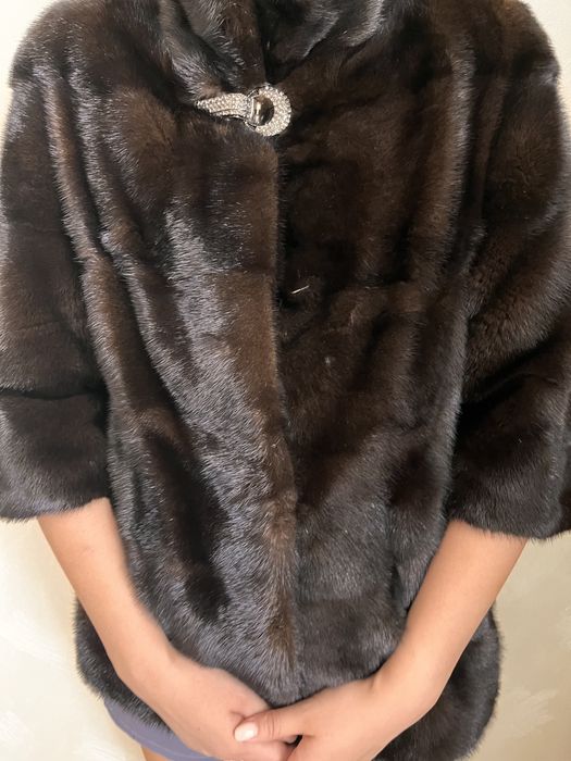 Норковая шуба б/у