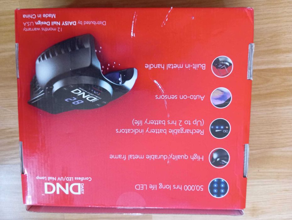Lampa Unghi - Daisy DND Cordless LED / UV Nail Lamp