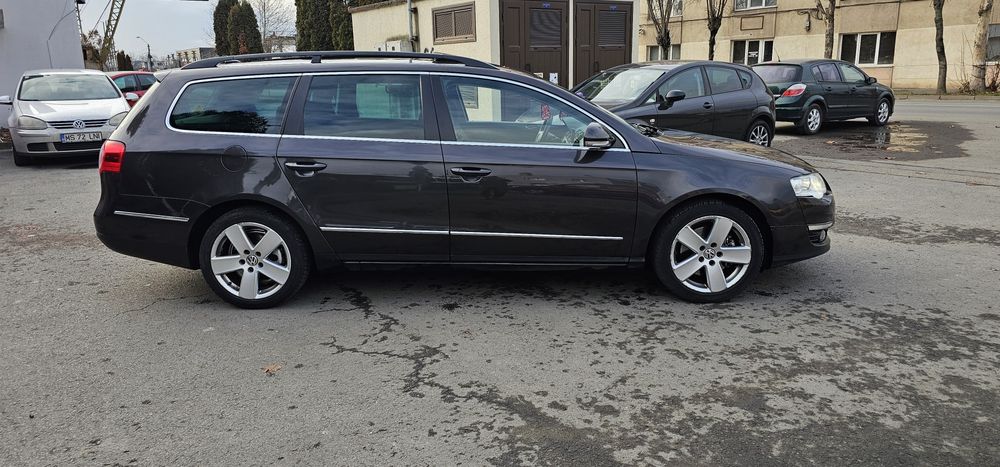Vw passat 2.0 140 cp xenon senzori parcare trapa mokka brown