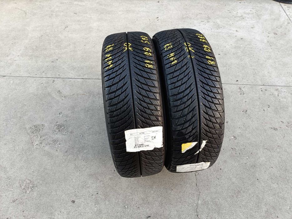 Set 4 anvelope de iarna 235 60 18 michelin pilot alpin 5 profil 7,8 mm