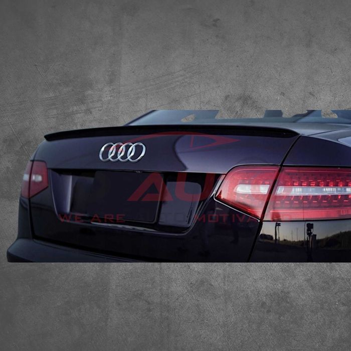 Спойлер лип за багажник Audi A6 C6 (2005-2011), тунинг добавка, ауди