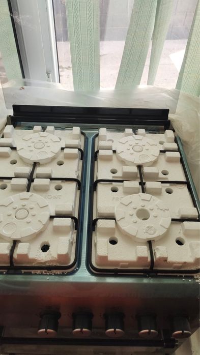 Жаңа қолданылмаған газ плитасы