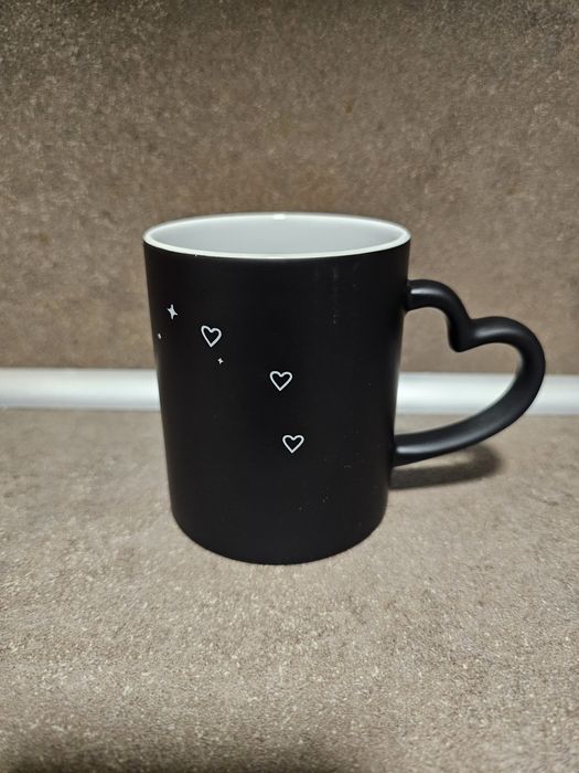 Сублимационна термочувствителна "МАГИЧЕСКА" чаша "КУПИДОН"!