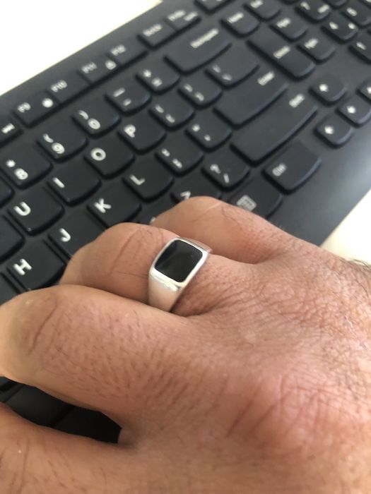 Inel bărbătesc argint .