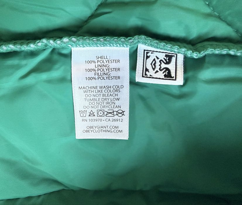 OBEY Collectors Quilted Jacket ОРИГИНАЛНО мъжко яке - М