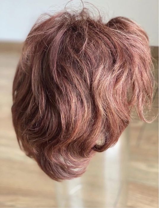 Peruca Gisela Mayer 100% par natural + cadou turbane