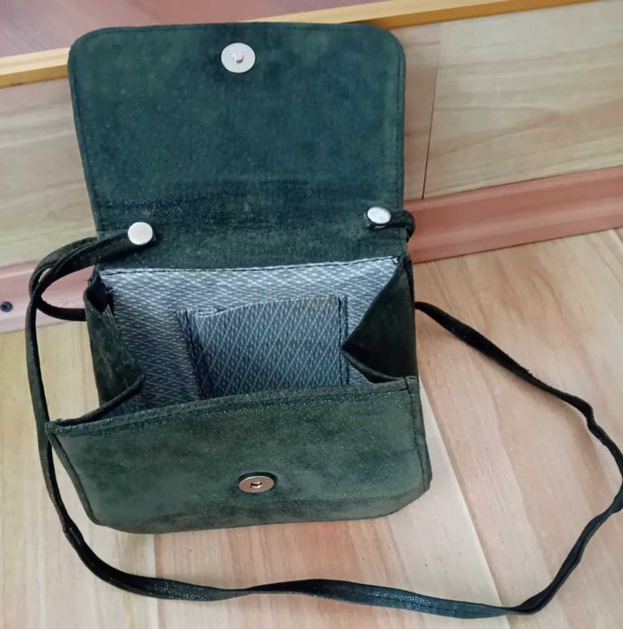 Чанта розова зелена оранжева ЕСПРИ, несесер Ж-П Готие, портмоне Морган