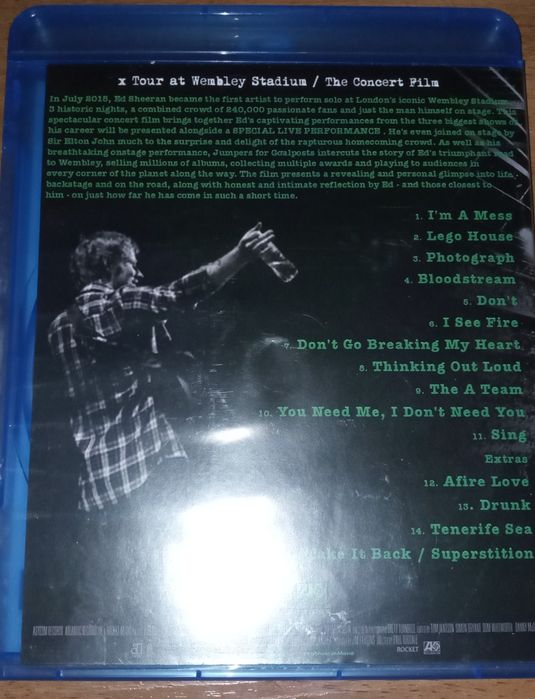 Ed Sheeran Blu-ray