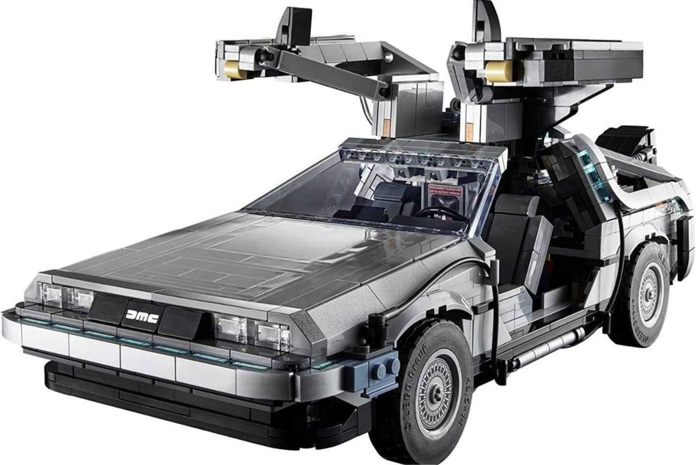NOU 1/1 cu LeGo Delorian,Masina timpului inapoi in viitor 10300
