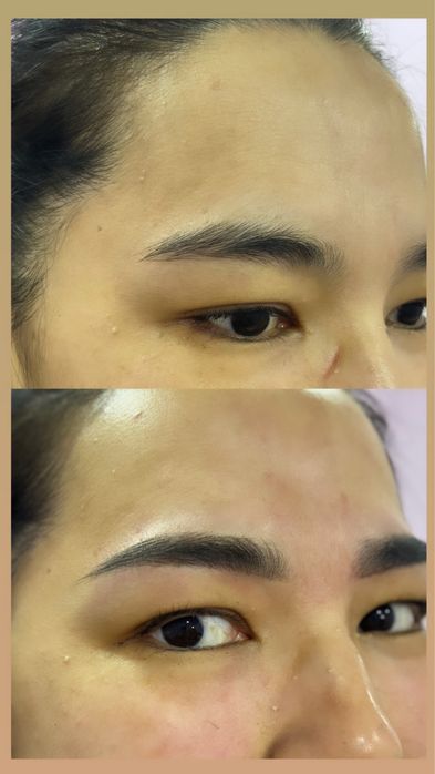 Перманент бровей