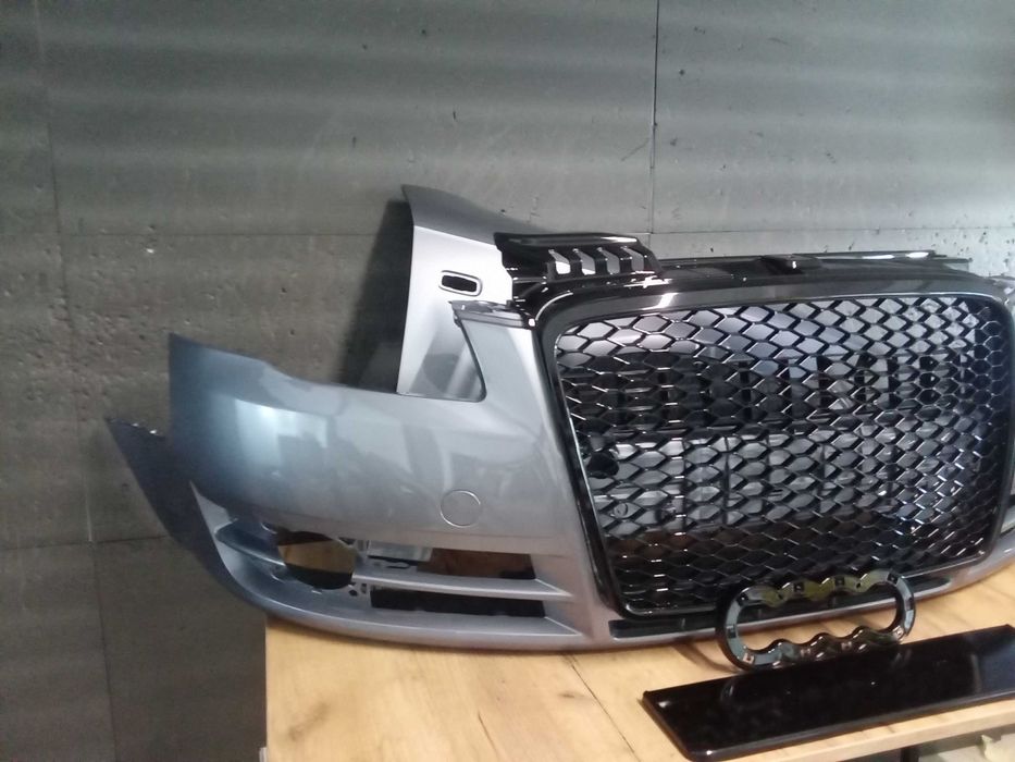 Bara, Aripa fata Grila radiatorAudi A4 B7 Gri LY7H NOUA stanga-dreapta