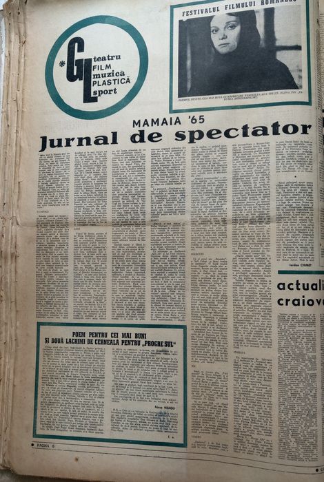 Ziare de colectie "Gazeta literara" anul 1965, 52 editii