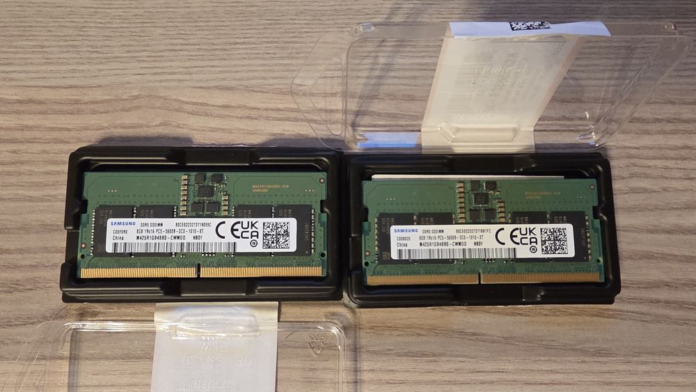 Kit 16Gb DDR5 5600 SODIMM Laptop
