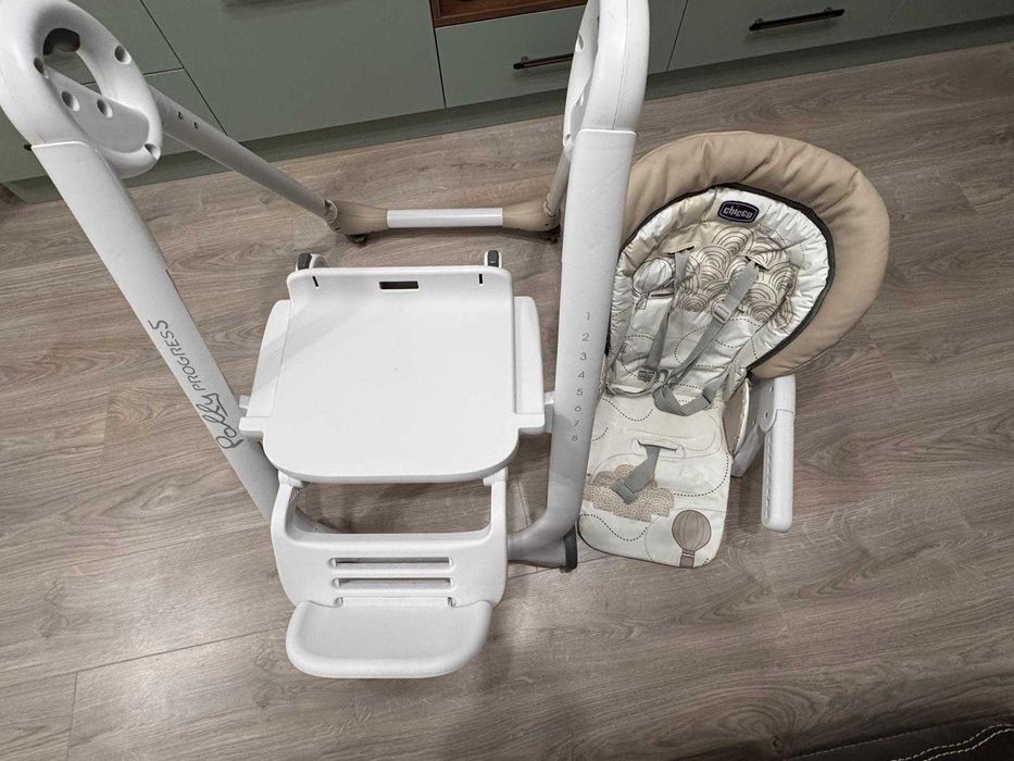 Scaun de masa pentru copii Chicco Polly Progress 5 in 1