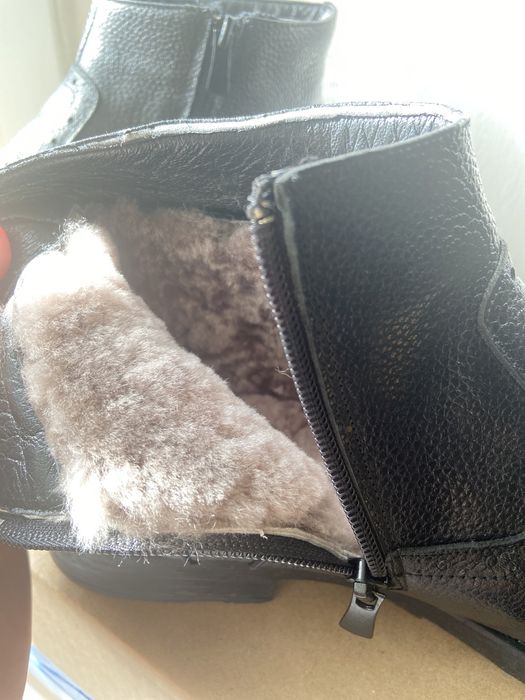 Мужские натуральные сапоги