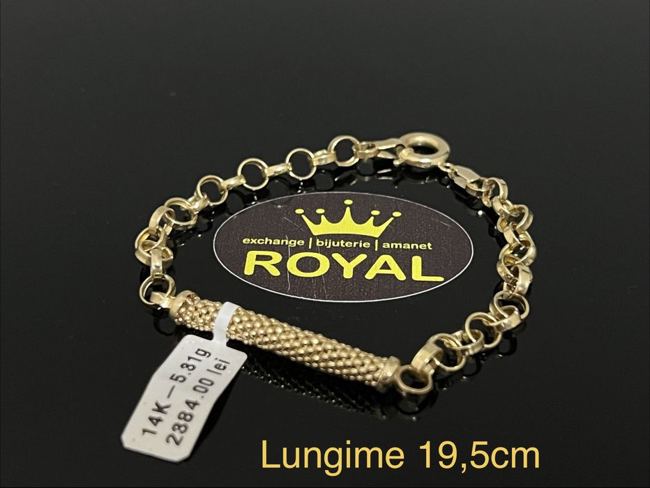 Bijuteria Royal CB: Bratara dama aur 14k 5,31gr