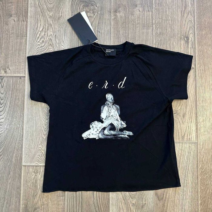 Черна тениска ERD Rick Owens