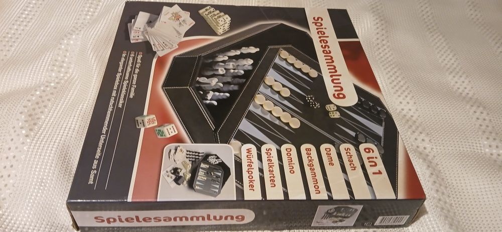 Colecție de jocuri  șah,table cărți dame domino poker Nou