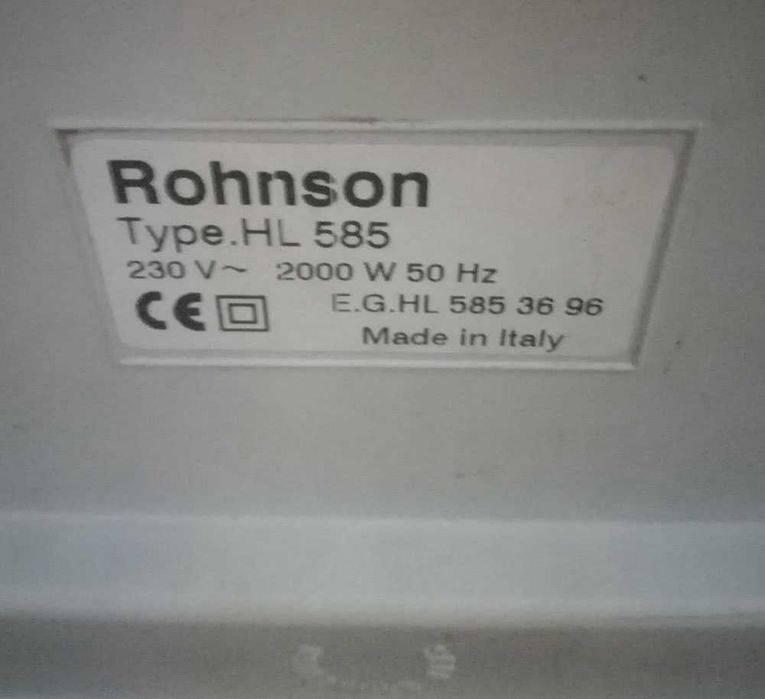 Продавам/Бартер Италианска Вентилаторна Печка за Охлаждане и Отопление ROHNSON HL 585