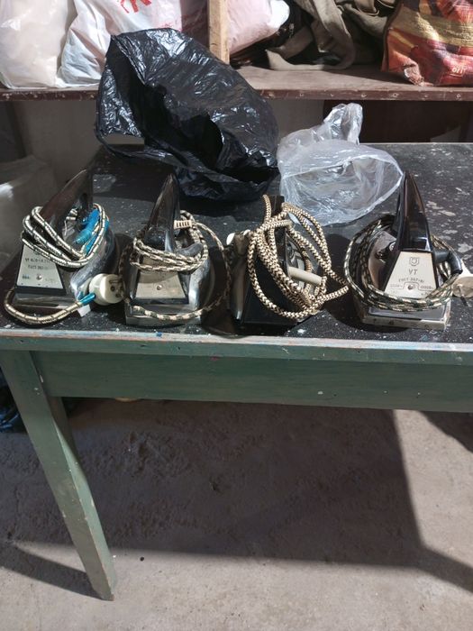 Утюги,5штук.ссср