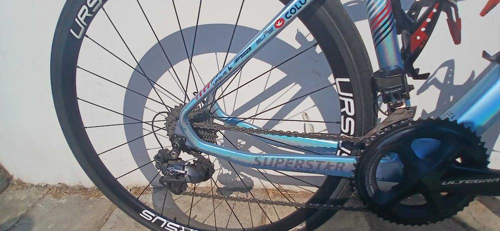 Карбонов велосипед Cinelli Superstar Peso Piuma 2021 Team Colpack Ball