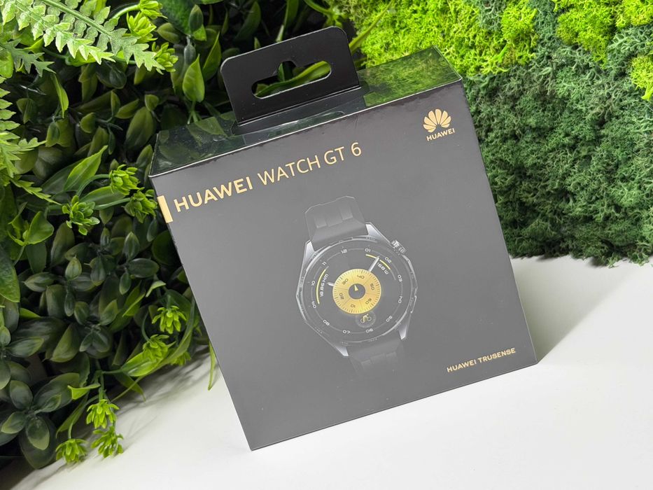 ! НоВо ! Huawei Watch GT6 46mm Black 2г Гаранция